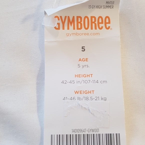 Gymboree boys size 5 crocodile white short sleeve shirt NWT - Picture 4 of 4